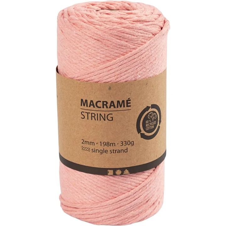 Šňůra na macrame 2 mm x 198 m