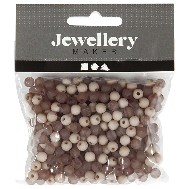 Plastové korálky - 40 g