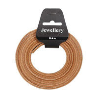 Kožený řemínek 3 mm x 2 m - Různé barvy