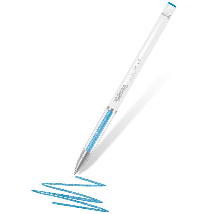 Sada 10 třpytivých gelových per Colorino