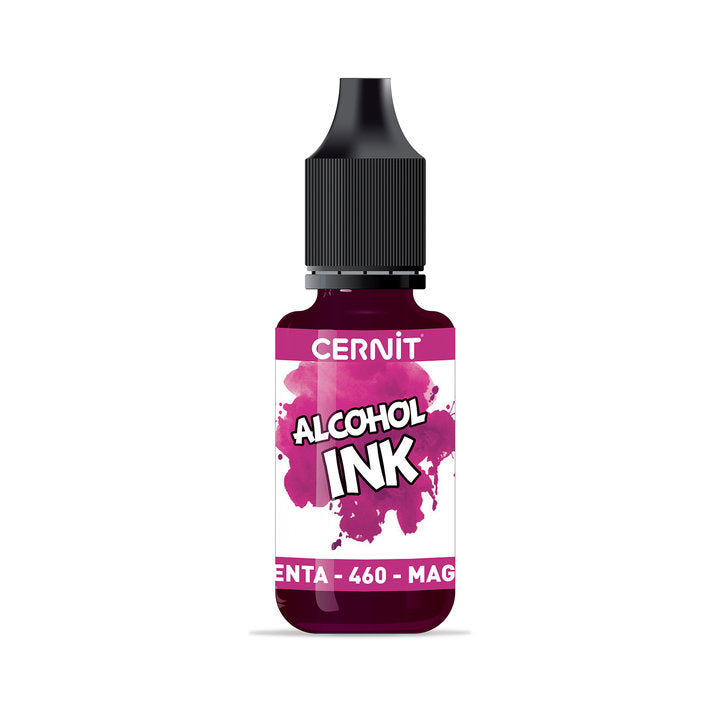Barevný inkoust CERNIT na bázi alkoholu 20 ml – 460 fialová