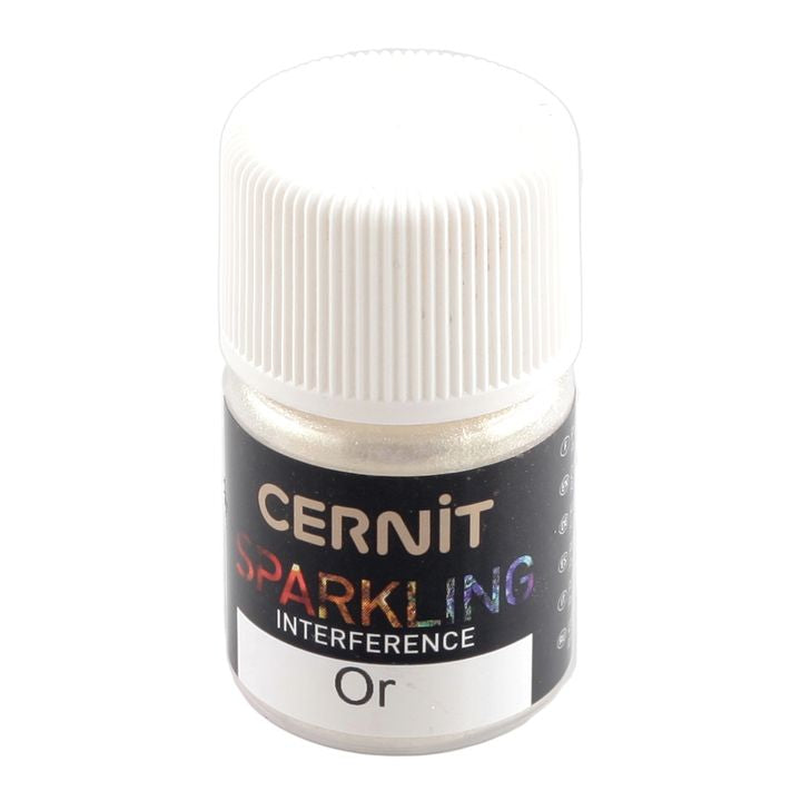 CERNIT Šumivý slídový prášek pro polymerní hmotu