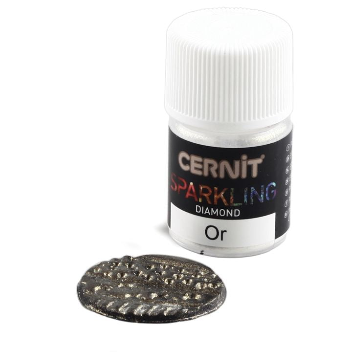 CERNIT Šumivý slídový prášek pro polymerní hmotu