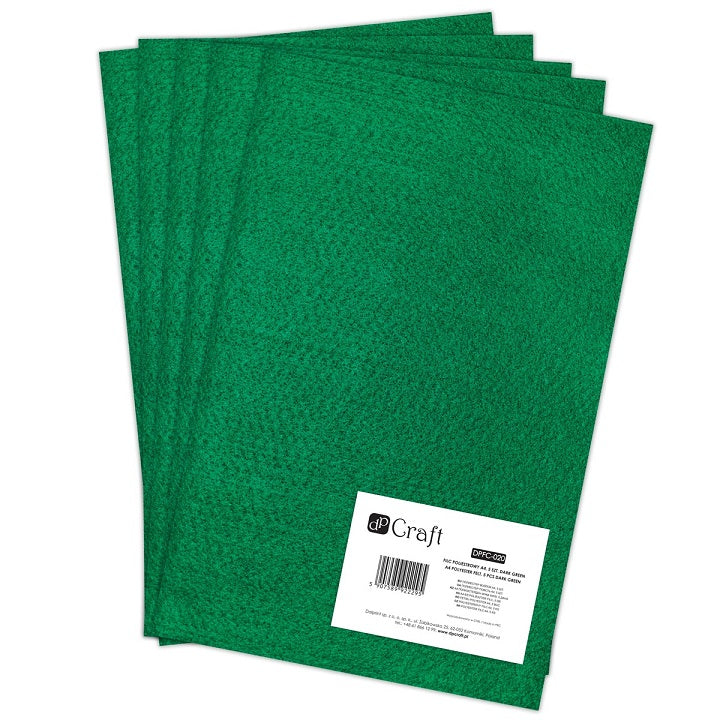 Dekorační filc syntetický 30 x 20 cm různé barvy / 1ks