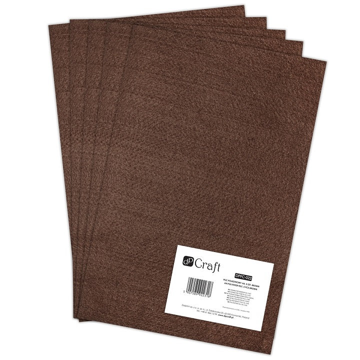 Dekorační filc syntetický 30 x 20 cm různé barvy / 1ks