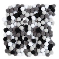 Akrylové bambulky, 1 cm - 120 ks | Různé barvy