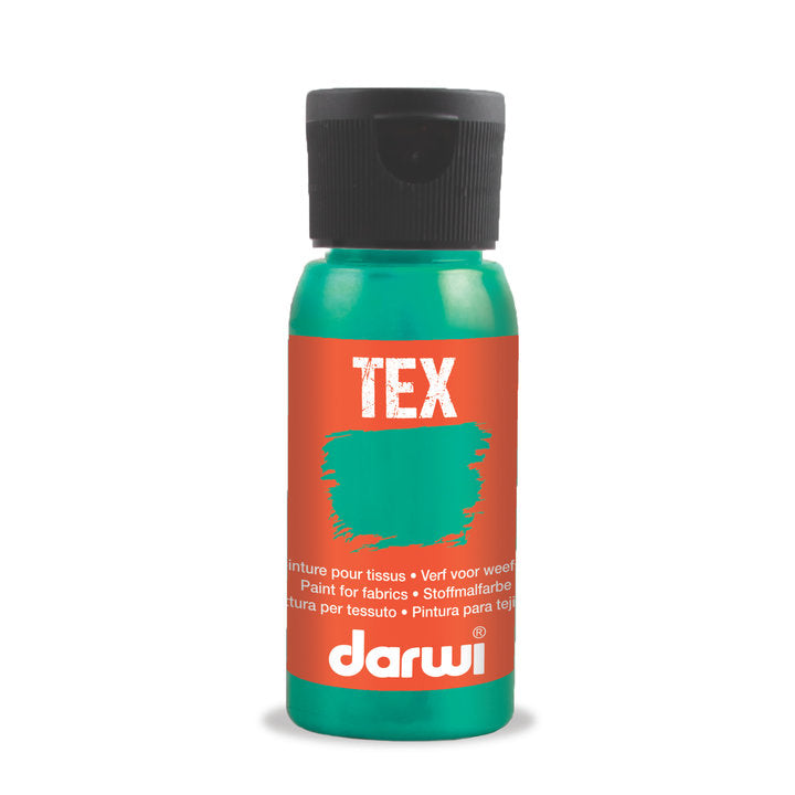 Barva na textil DARWI TEX 50 ml – 640 mátově zelené