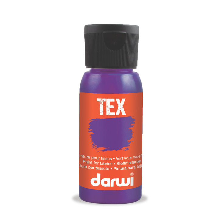 Barva na textil DARWI TEX 50 ml – 900 fialová