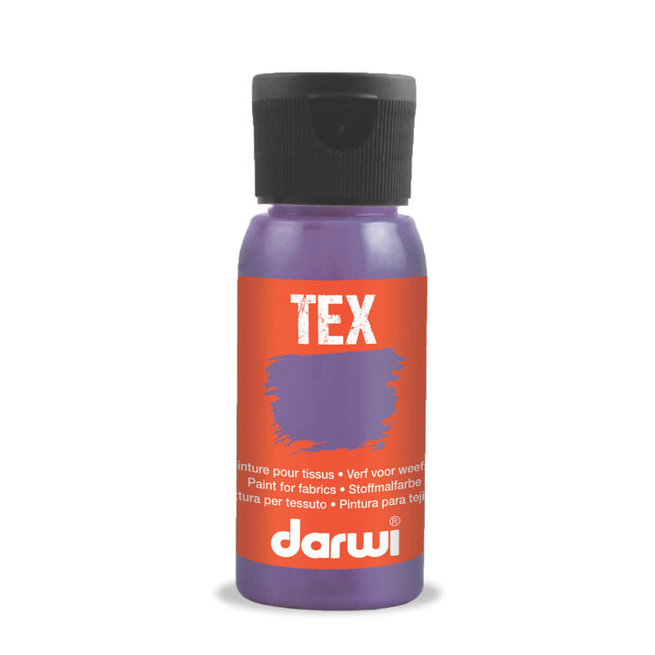 Barva na textil DARWI TEX 50 ml – 995 perleťově fialová