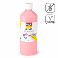 Lesklá polyvinylová barva Creall Gloss 500 ml – růžová