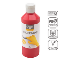 Prstová barva Creall 250 ml – červená