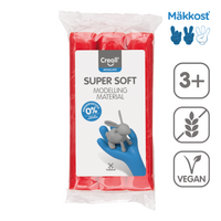 Modelovací hmota Creall Super Soft 500 g – červená