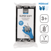 Modelovací hmota Creall Super Soft 500 g – černá