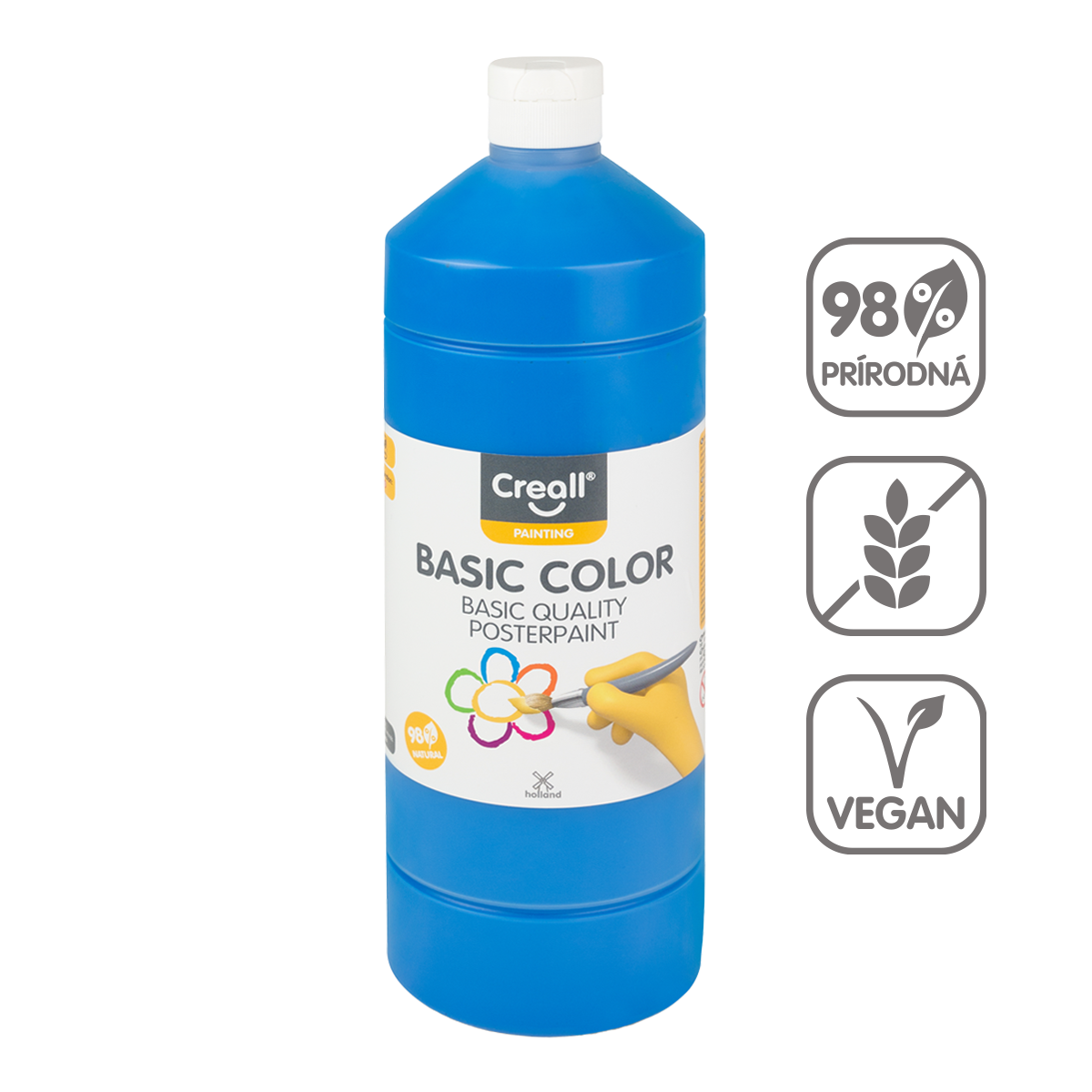 Temperová barva Creall 500 ml – modrá