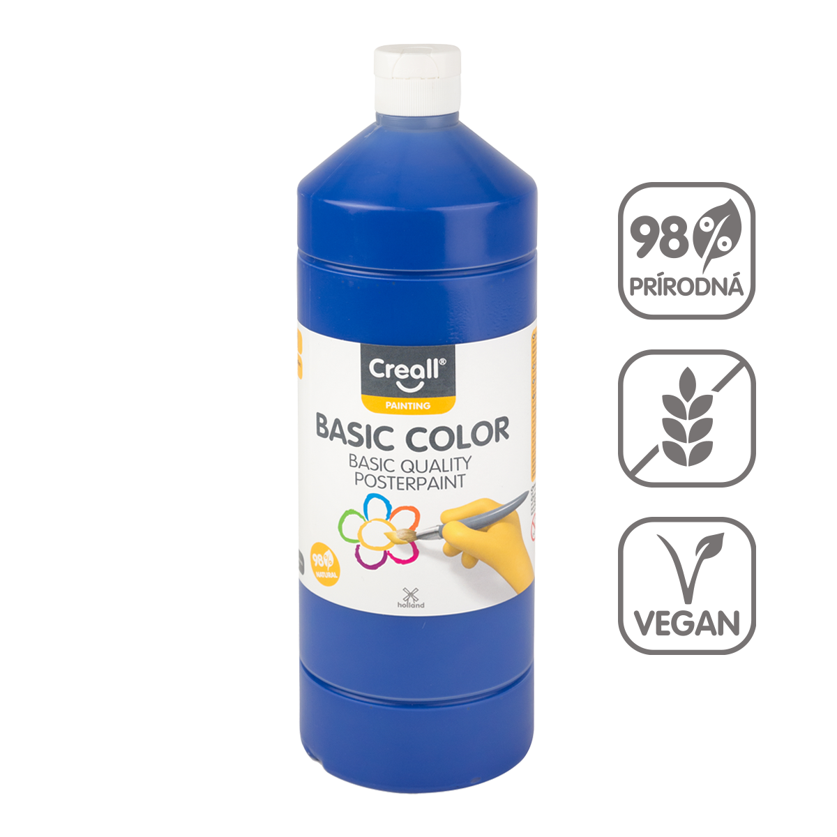 Temperová barva Creall 500 ml – tmavě modrá