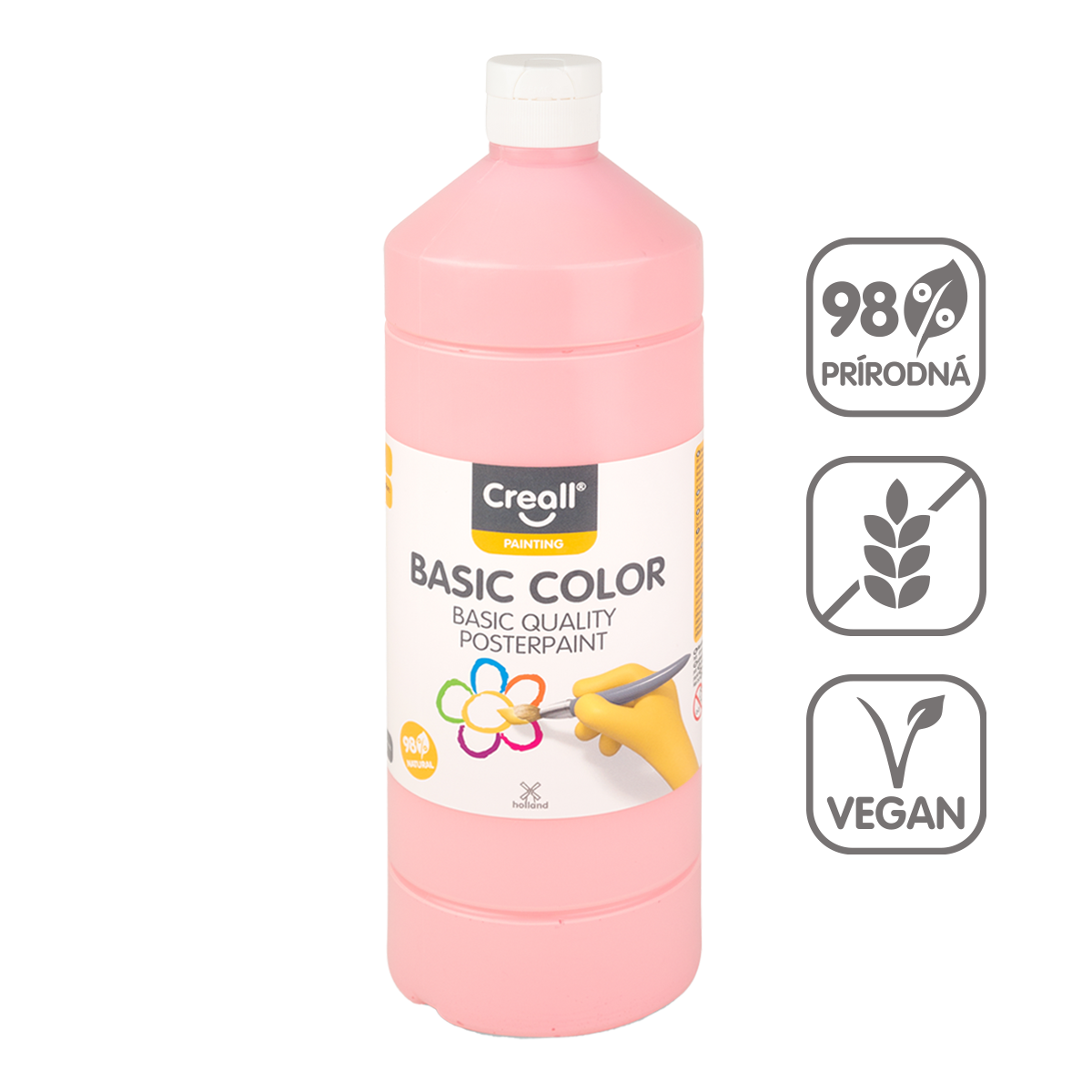 Temperová barva Creall 500 ml – růžová