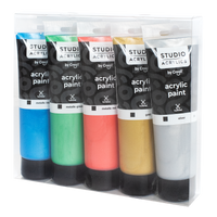 Creall sada akrylových barev Studio acrylics, 5 120 ml, mix
