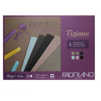 Blok barevných papírů pro pastel FABRIANO Tiziano