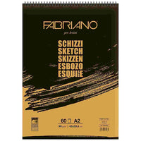 Skicák FABRIANO SKETCH ve spirálové vazbě