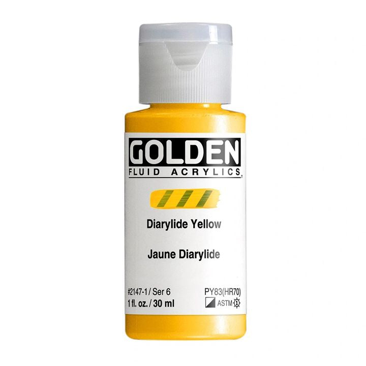 ZLATÁ tekutá akrylová barva 118 ml – 2147 pigment žlutý