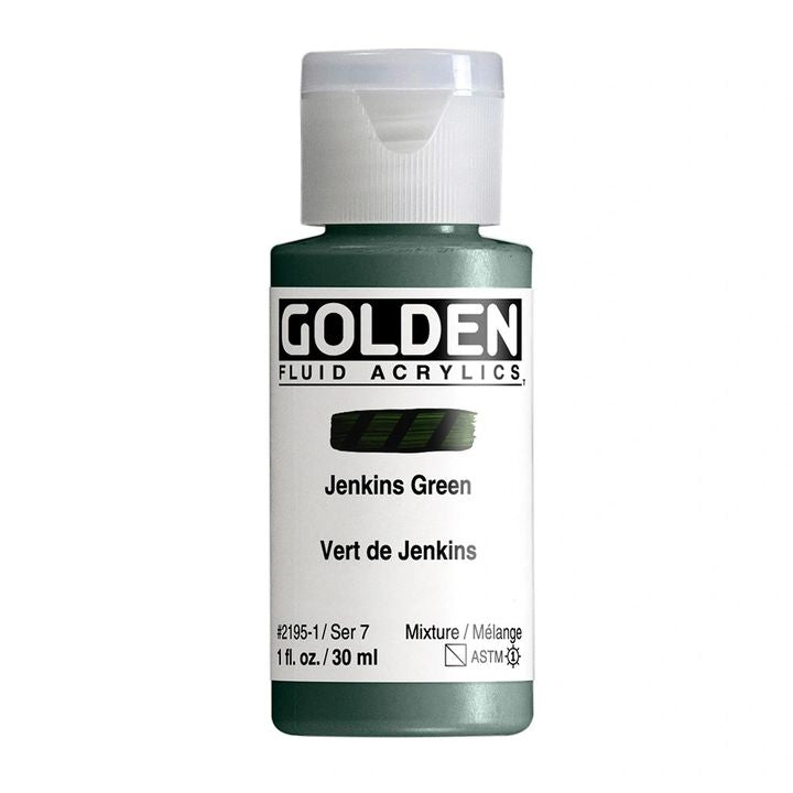 ZLATÁ tekutá akrylová barva 118 ml – 2195 jenkins zelená