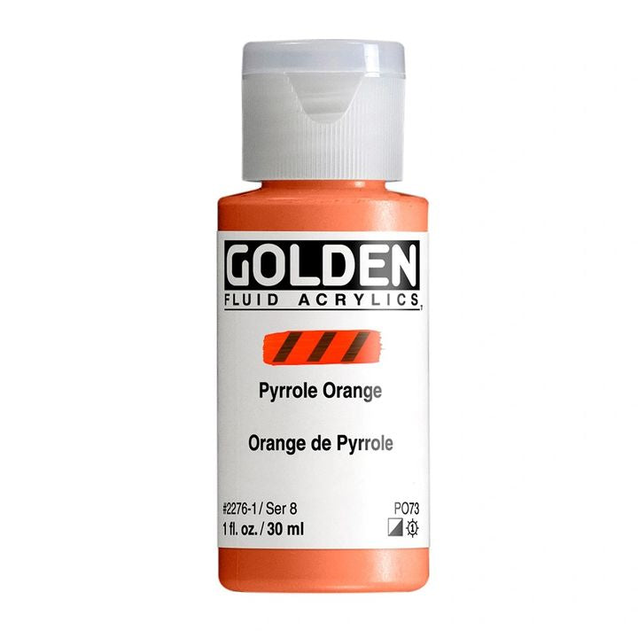 ZLATÁ tekutá akrylová barva 118 ml – 2276 pyrrol pomeranč