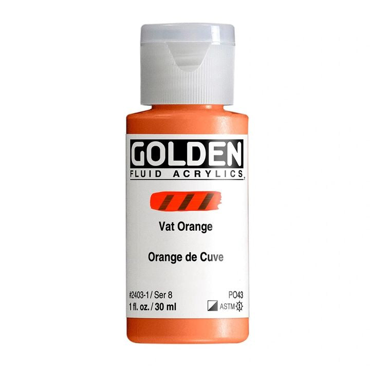 ZLATÁ tekutá akrylová barva 118 ml – 2403 oranžová
