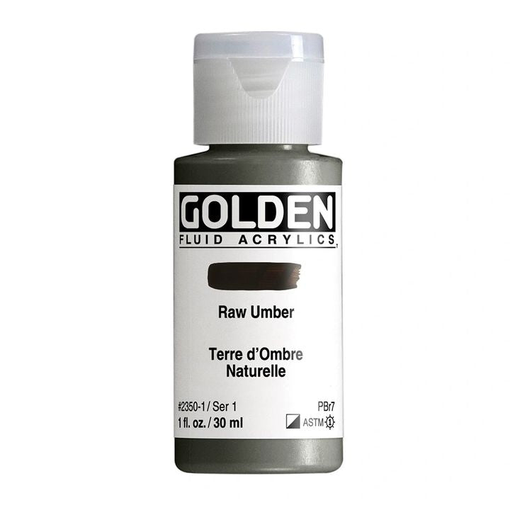 ZLATÁ tekutá akrylová barva 30 ml – 2350 umbra surový