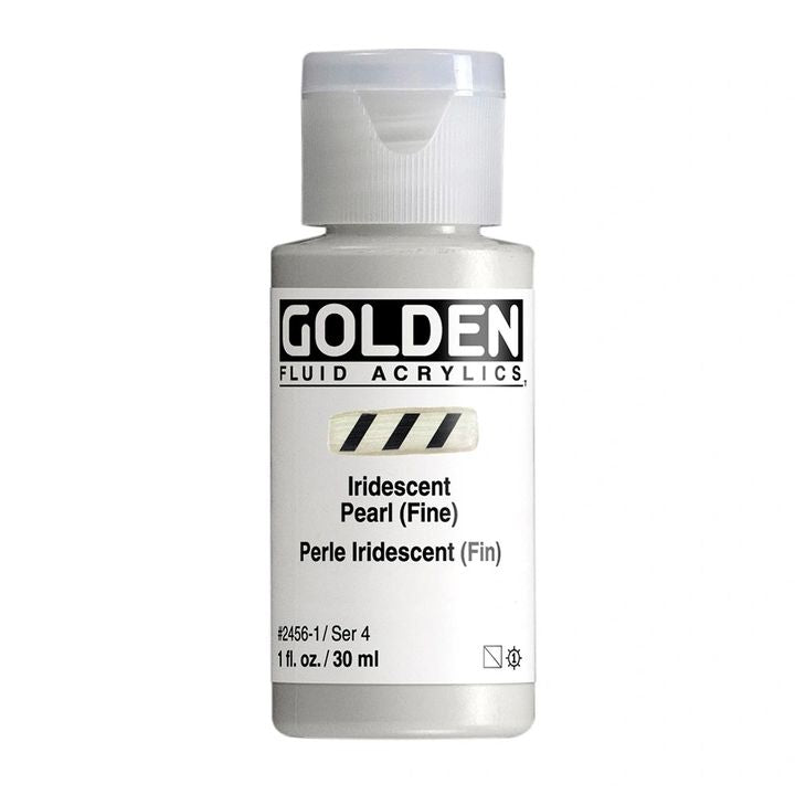 ZLATÁ Fluidní iridescentní akrylová barva 30 ml – 2456 perla