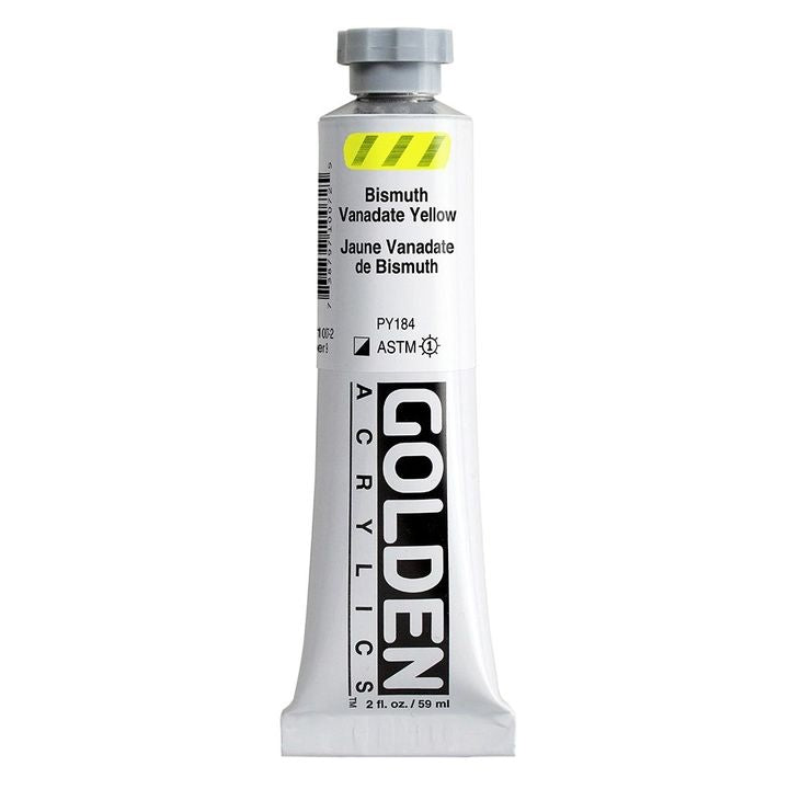 GOLDEN Heavy Body Acrylic Paint 148 ml – 1007 vanadičnan vizmutitý žlutý