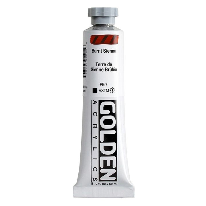 GOLDEN Heavy Body Acrylic Paint 148 ml – 1020 spálená siena