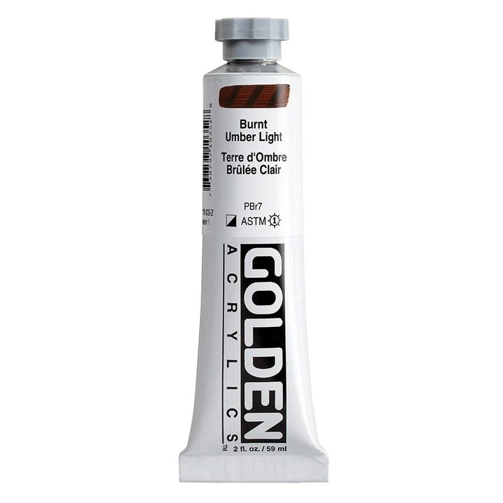 GOLDEN Heavy Body Acrylic Paint 148 ml – 1035 umbra spálené světlo