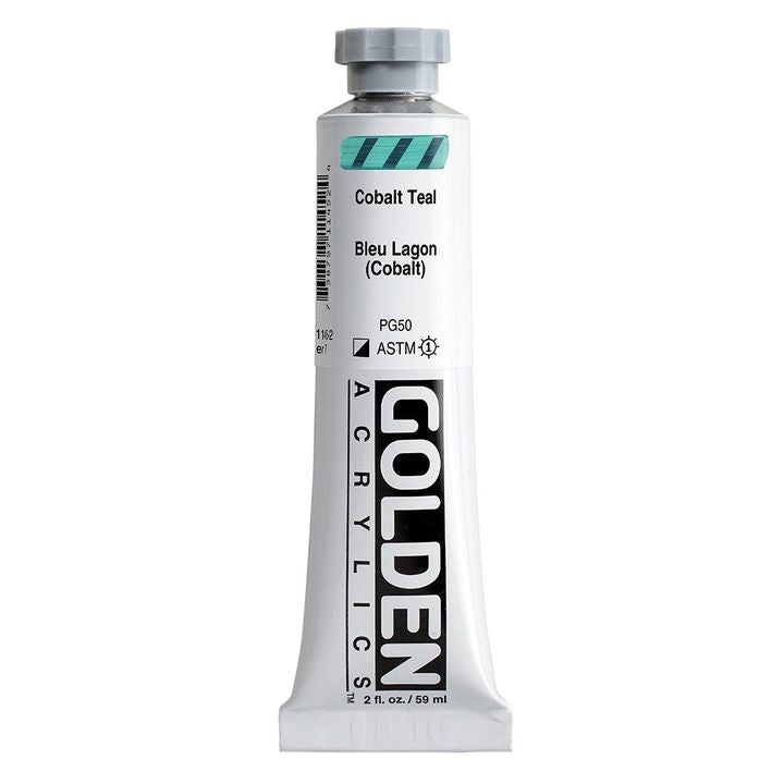 GOLDEN Heavy Body Acrylic Paint 148 ml – 1145 čírovka kobaltová
