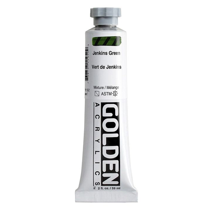 GOLDEN Heavy Body Acrylic Paint 148 ml – 1195 jenkins zelených