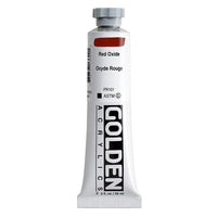 GOLDEN Heavy Body Acrylic Paint 148 ml – 1360 oxid červený