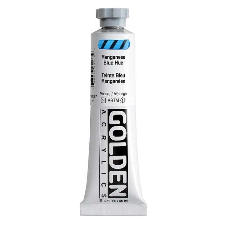 GOLDEN Heavy Body Acrylic Paint 148 ml – 1457 manganově modrý odstín