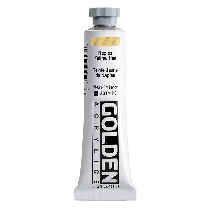 GOLDEN Heavy Body Acrylic Paint 148 ml – 1459 neapolský žlutý odstín