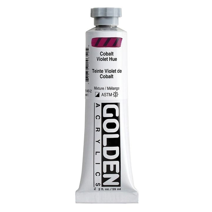 GOLDEN Heavy Body Acrylic Paint 148 ml – 1465 kobaltově fialový odstín