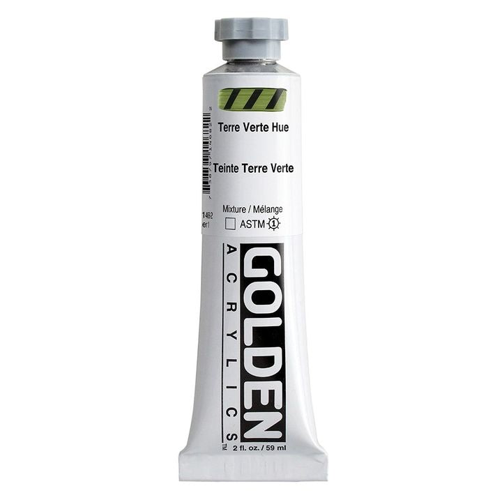 GOLDEN Heavy Body Acrylic Paint 148 ml – Odstín 1468 Terre Verte