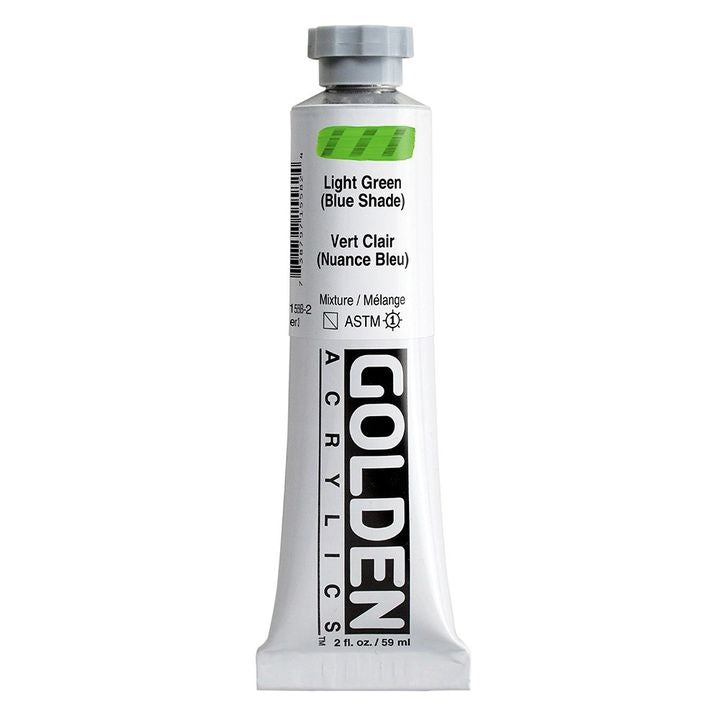 GOLDEN Heavy Body Acrylic Paint 148 ml – 1558 světle zelená (modrý odstín)