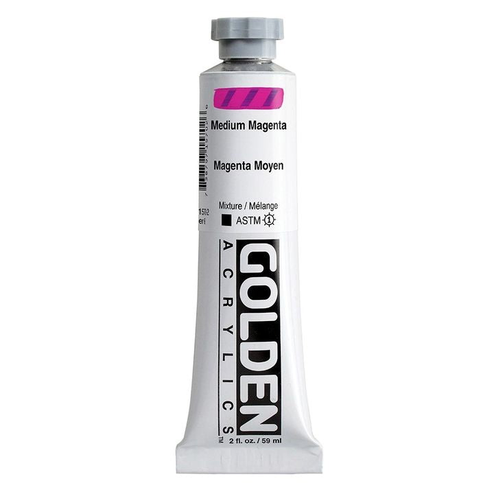 GOLDEN Heavy Body Acrylic Paint 148 ml – 1570 středně purpurová