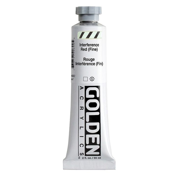 GOLDEN Heavy Body Interference Akrylová barva – 4060 červená