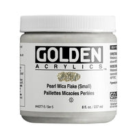 Akrylová barva GOLDEN Heavy Body Mica Flake