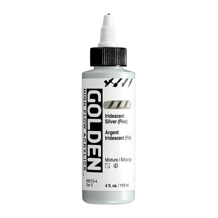ZLATÁ Iridescentní akrylová barva High Flow 118 ml
