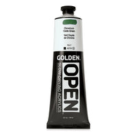 GOLDEN OPEN Pomalu schnoucí akrylová barva 148 ml – 7060 Oxid chromový zelený