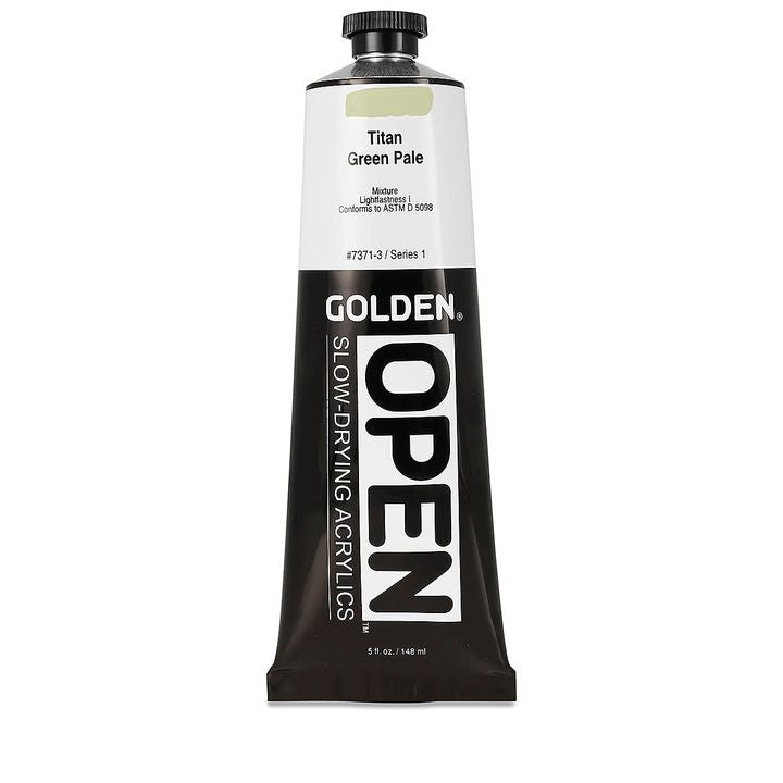 GOLDEN OPEN Pomalu schnoucí akrylová barva 148 ml – 7371 Titanium Green Light