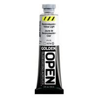 GOLDEN OPEN Pomalu schnoucí akrylová barva 59 ml – 7009 Benzimidazolon Yellow Light