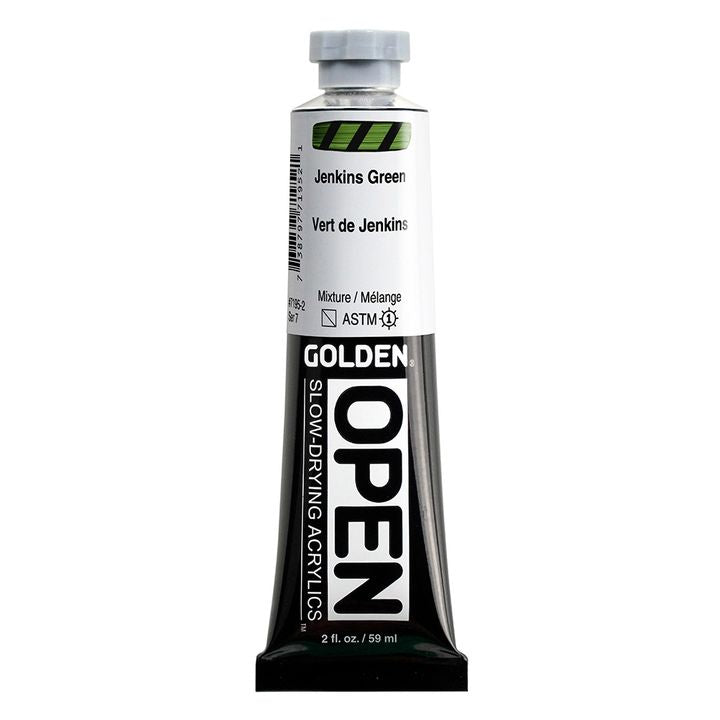GOLDEN OPEN Pomalu schnoucí akrylová barva 59 ml – 7195 Jenkins Green