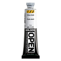 GOLDEN OPEN Pomalu schnoucí akrylová barva 59 ml – 7410 žlutý oxid