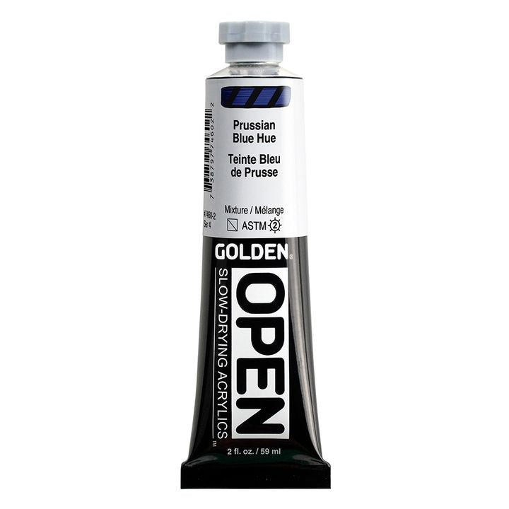 GOLDEN OPEN Pomalu schnoucí akrylová barva 59 ml – 7460 Berlin Blue Hue